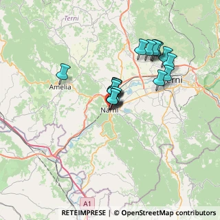 Mappa Vicolo Belvedere, 05035 Narni TR, Italia (5.66263)