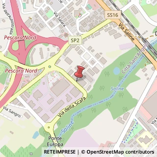 Mappa Via della Scafa, 15, 65013 Porto Sant'Elpidio, Fermo (Marche)