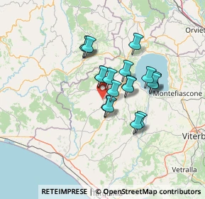 Mappa SP 106, 01010 Ischia di Castro VT, Italia (10.37053)