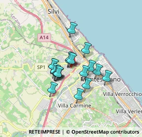 Mappa Via Leonardo Petruzzi, 65013 Pescara PE, Italia (1.206)