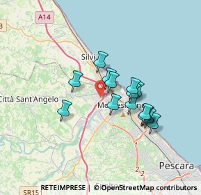 Mappa Via Leonardo Petruzzi, 65013 Pescara PE, Italia (2.866)
