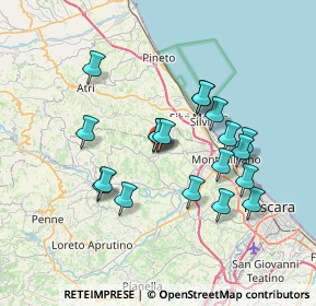 Mappa Via della Madonnuccia, 65013 Città Sant'Angelo PE, Italia (6.70263)