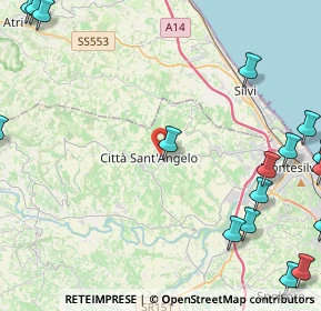 Mappa Via della Madonnuccia, 65013 Città Sant'Angelo PE, Italia (7.5165)