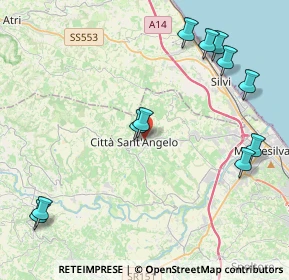 Mappa Via della Madonnuccia, 65013 Città Sant'Angelo PE, Italia (5.19455)