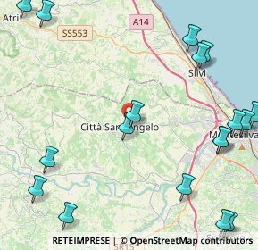 Mappa Via della Madonnuccia, 65013 Città Sant'Angelo PE, Italia (6.698)