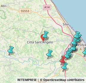 Mappa Via della Madonnuccia, 65013 Città Sant'Angelo PE, Italia (6.307)