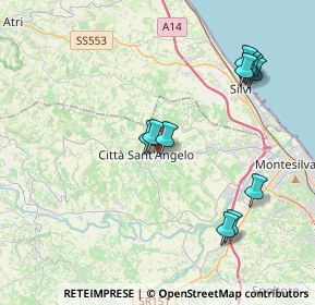 Mappa Via della Madonnuccia, 65013 Città Sant'Angelo PE, Italia (4.27909)