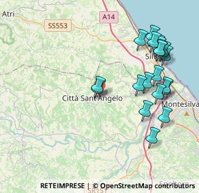 Mappa Via della Madonnuccia, 65013 Città Sant'Angelo PE, Italia (4.594)