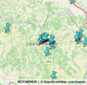 Mappa Via del Grottone, 65013 Città Sant'angelo PE, Italia (1.6395)