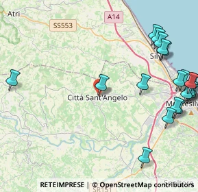 Mappa Via del Grottone, 65013 Città Sant'angelo PE, Italia (6.139)