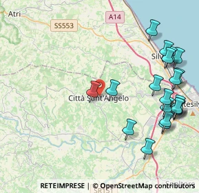 Mappa Valle Sant'Antonio, 65013 Città Sant'Angelo PE, Italia (5.3685)