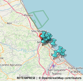 Mappa Sapzioconad, 65013 Città Sant'Angelo PE, Italia (3.79083)