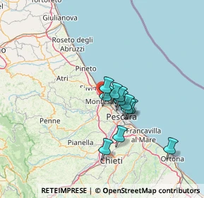 Mappa Sapzioconad, 65013 Città Sant'Angelo PE, Italia (10.08364)