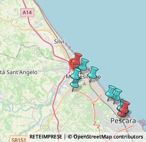 Mappa Via, 65013 Città Sant'Angelo PE, Italia (4.59833)