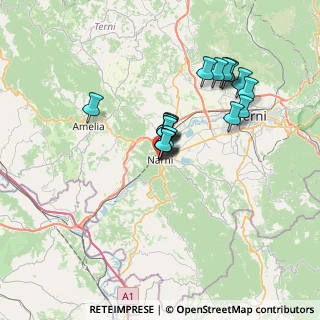 Mappa Via Caterina Franceschi Ferrucci, 05035 Narni TR, Italia (5.68211)