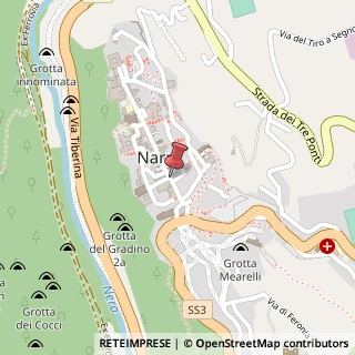 Mappa Via Giuseppe Garibaldi, 28, 05035 Narni, Terni (Umbria)