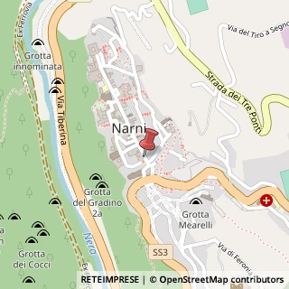 Mappa Via Garibaldi,  6, 05035 Narni, Terni (Umbria)
