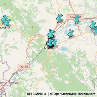 Mappa Via Caterina Franceschi Ferrucci, 05035 Narni TR, Italia (3.22)