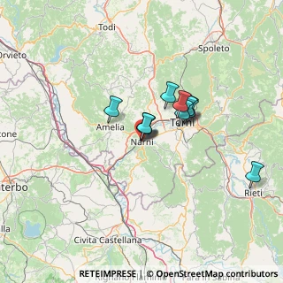 Mappa Via Caterina Franceschi Ferrucci, 05035 Narni TR, Italia (9.68818)