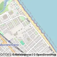 Karte Montesilvano