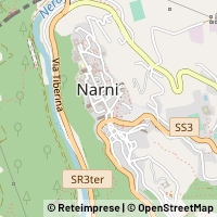 Mapa Narni