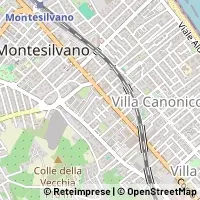 Mapa Montesilvano