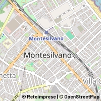 Mapa Montesilvano