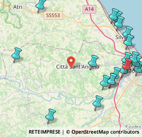 Mappa Via colle macine, 65013 Città Sant'Angelo PE, Italia (6.11)