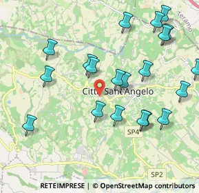 Mappa Via colle macine, 65013 Città Sant'Angelo PE, Italia (2.3475)