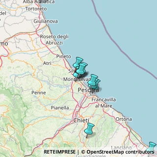 Mappa Piazza Beni, 65015 Montesilvano PE, Italia (13.35545)