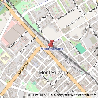 Mappa Piazza Alfredo Beni, 2, 65015 Montesilvano, Pescara (Abruzzo)