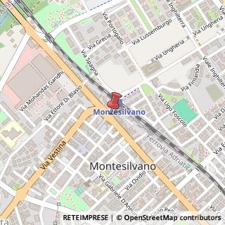 Mappa Piazza Alfredo Beni, 95/1, 65016 Montesilvano, Pescara (Abruzzo)