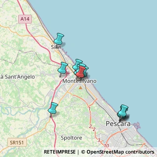 Mappa Piazza Beni, 65015 Montesilvano PE, Italia (3.42917)