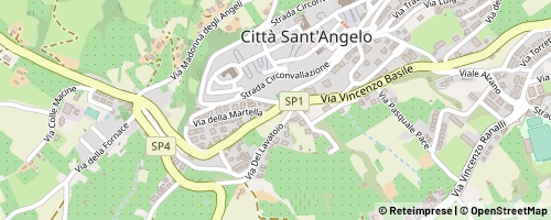Mappa Città Sant'Angelo