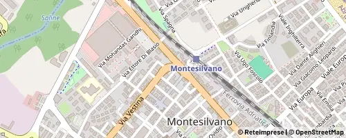 Mappa Montesilvano