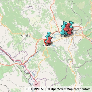 Mappa Via XX Settembre, 05035 Narni TR, Italia (7.377)