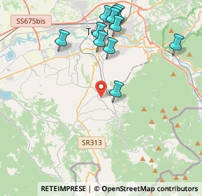 Mappa Vocabolo Santa Lucia, 05039 Stroncone TR, Italia (4.68182)