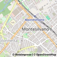 Mapa Montesilvano