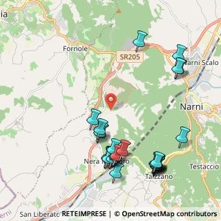 Mappa Strada di Corviano, 05035 Narni TR, Italia (2.56296)