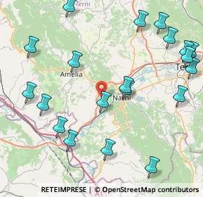 Mappa Strada di Corviano, 05035 Narni TR, Italia (10.9195)