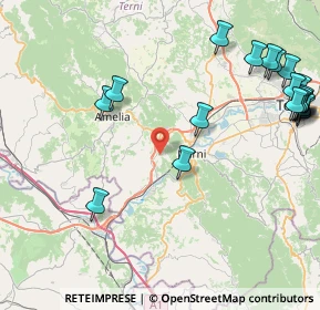 Mappa Strada di Corviano, 05035 Narni TR, Italia (11.831)