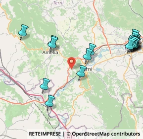 Mappa Strada di Corviano, 05035 Narni TR, Italia (11.3705)