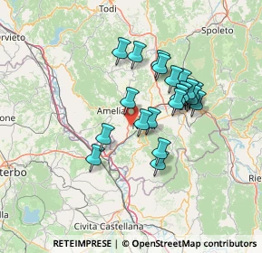 Mappa Strada di Corviano, 05035 Narni TR, Italia (11.8125)