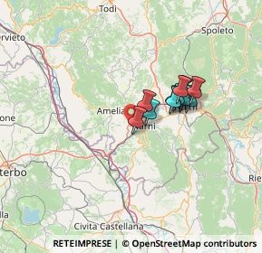 Mappa Strada di Corviano, 05035 Narni TR, Italia (9.86455)