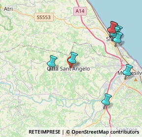 Mappa Via Serafino Feliciani, 65013 Città Sant'Angelo PE, Italia (5.00545)