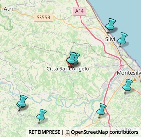Mappa Via Serafino Feliciani, 65013 Città Sant'Angelo PE, Italia (4.99182)