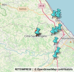 Mappa Via Serafino Feliciani, 65013 Città Sant'Angelo PE, Italia (4.14273)