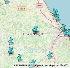 Mappa Via Serafino Feliciani, 65013 Città Sant'Angelo PE, Italia (6.611)