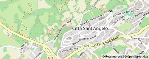 Mappa Città Sant'Angelo