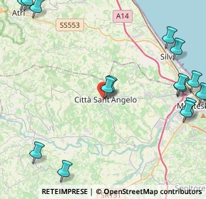 Mappa Vicolo Castagna, 65013 Città Sant'Angelo PE, Italia (6.847)